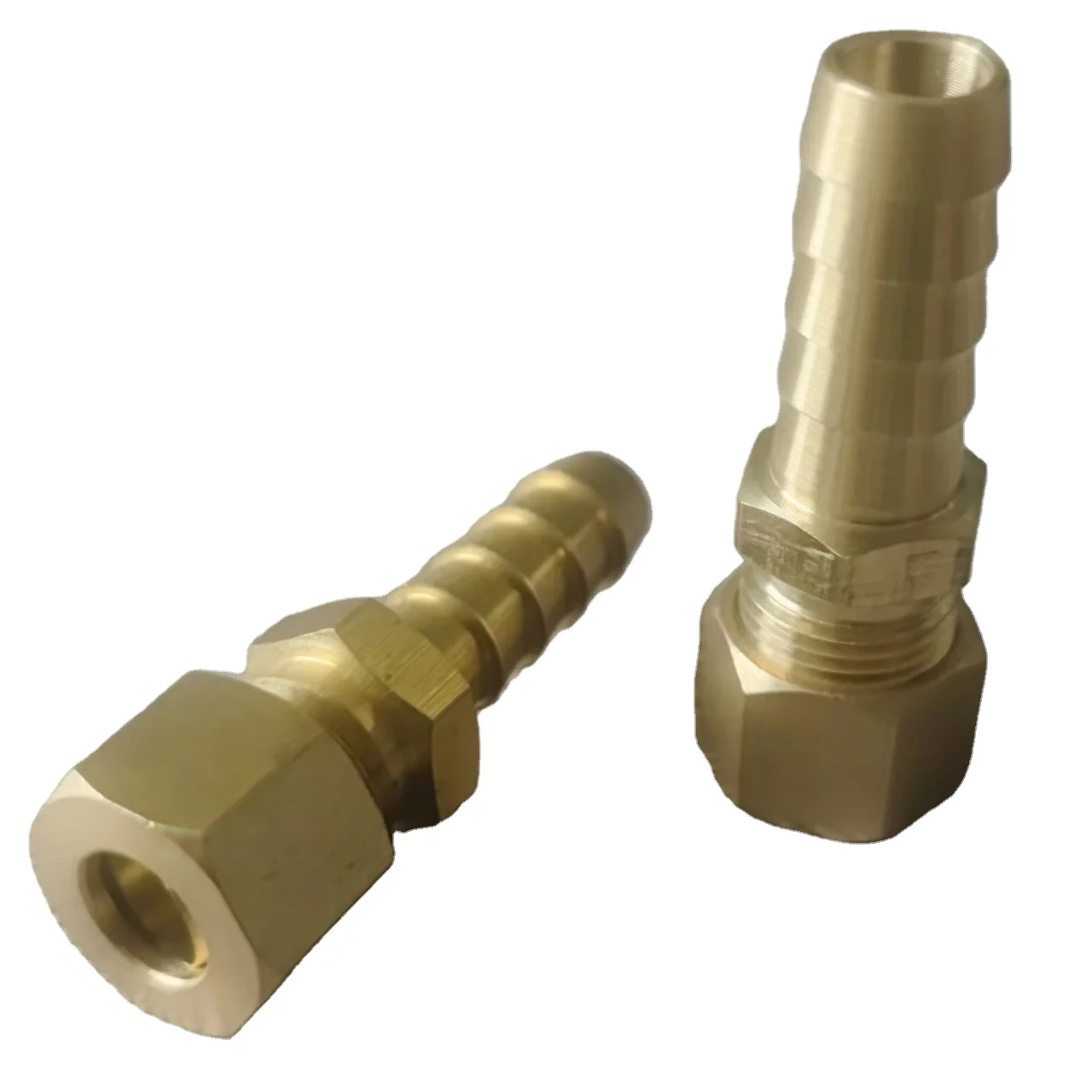 Brass Fuel Line Adapter 6mm 8mm 1/4 Tubing Adapter Shall Be Provided With Tubing Clip Socket