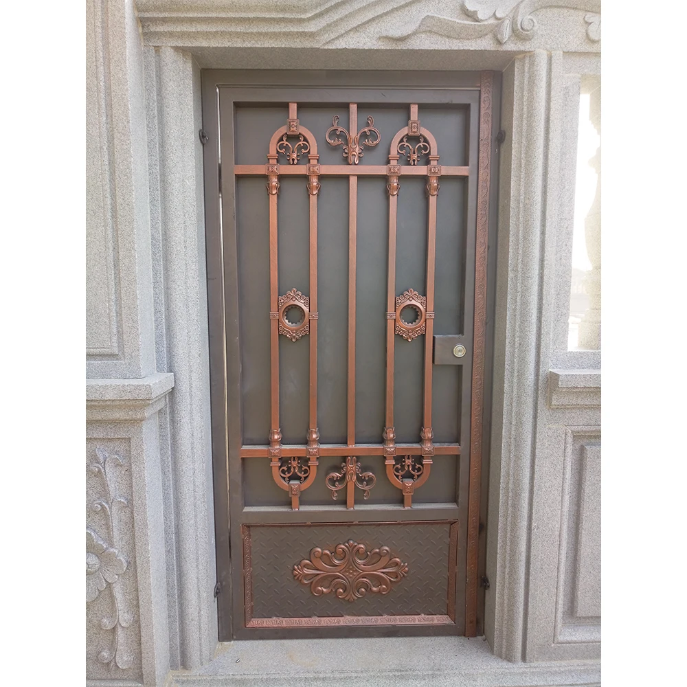 Automatic Suspension Folding Outdoor In Guangdong Qg-L898c Iron Gate Designs Simple Portail Coulissant Porte Gate