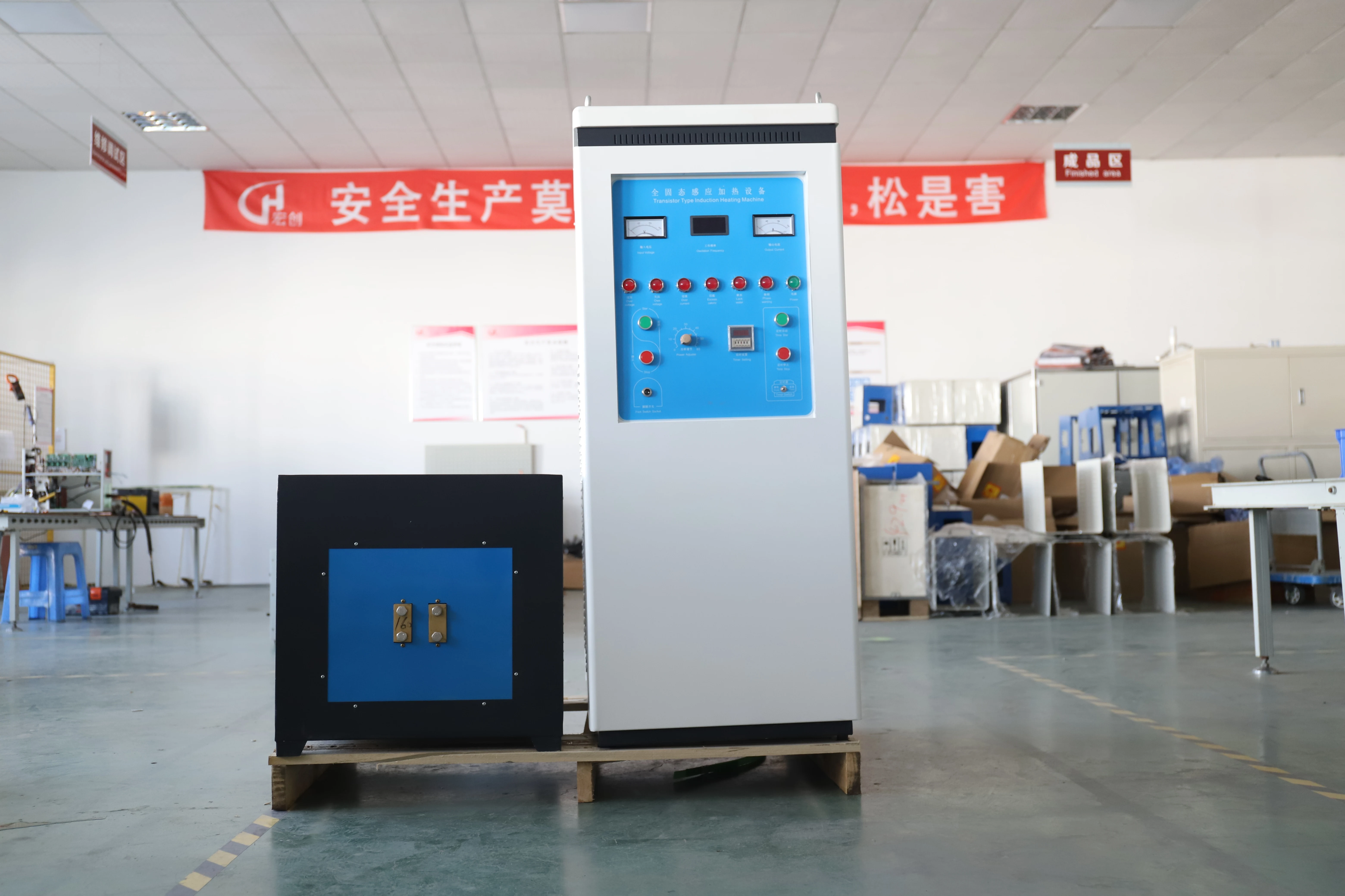 2021 100KW IGBT Medium Frequency Induction heating Machine for metal Forging Forging Melting