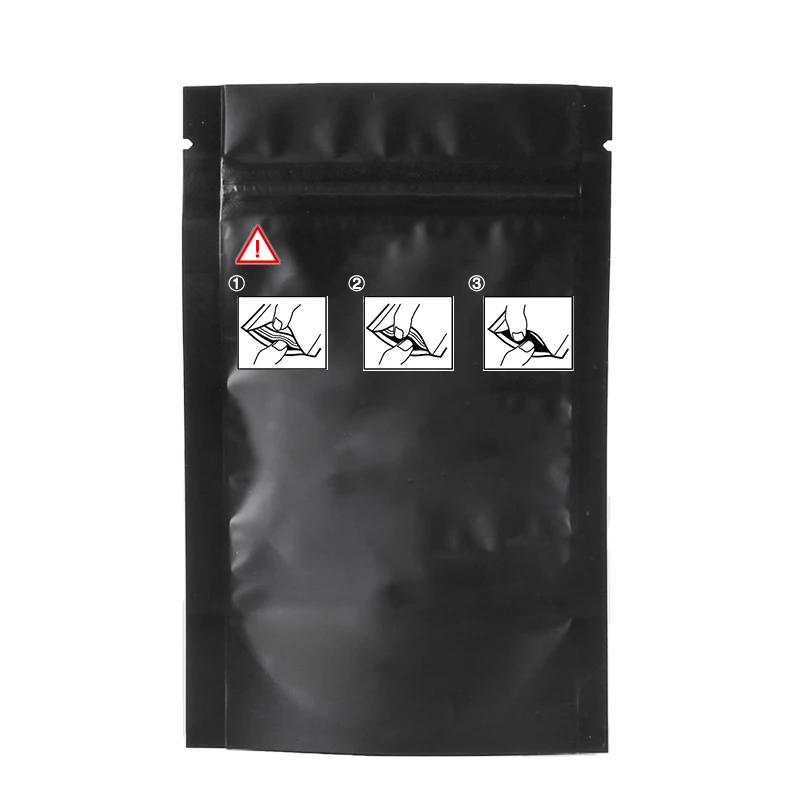 Custom Printed Transparent Small Special Shaped Design Pouches Plastic Zip Lock Bags 7 gram Mylar Bag