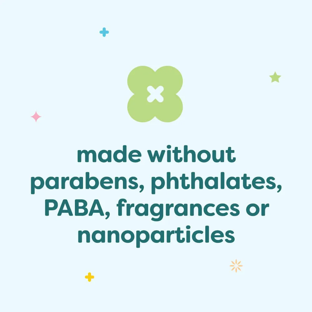 SPF 50 Kids Sunscreen Lotion UVA UVB Protection Octinoxate Oxybenzone Free Water Sweat Resistant baby skin lightening lotion