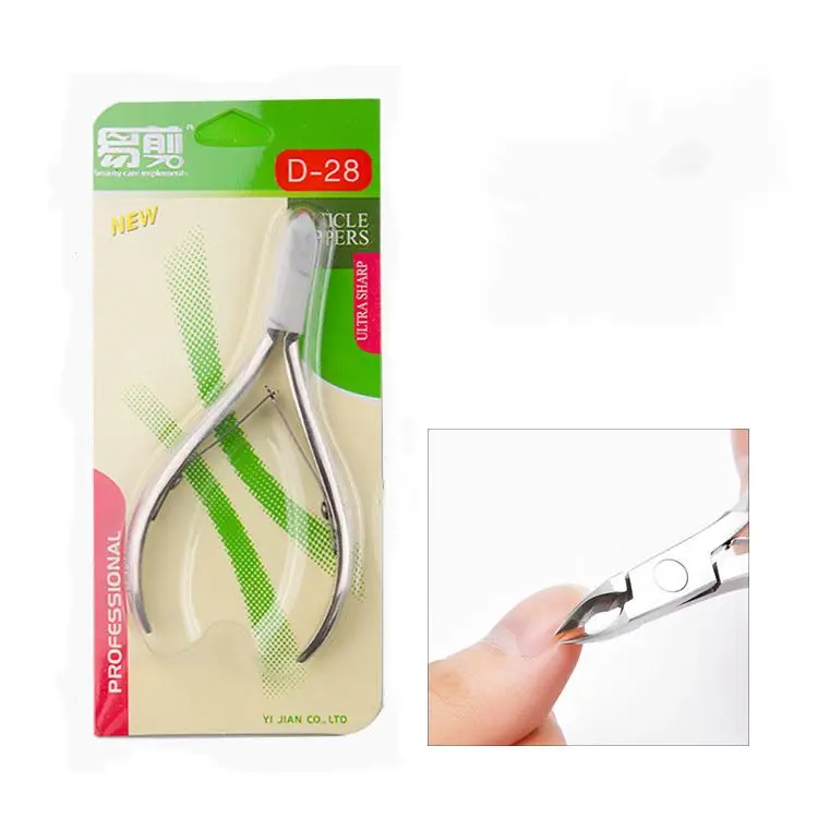 Nail Clipper Finger Toenail Trimmer Dead Skin Scissors Cuticle Remover Cutter Plier Manicure Tool Stainless Steel Cuticle Nipper