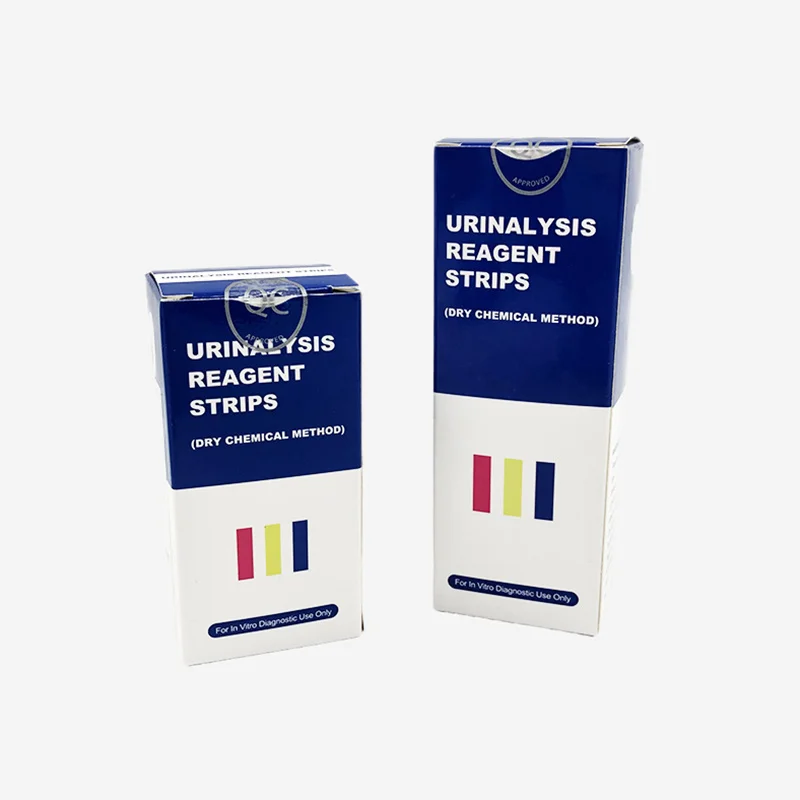 Urine Analysis Test URS Urine Test Strips 10 Parameters Urine Calcium Urinalysis Test Strips