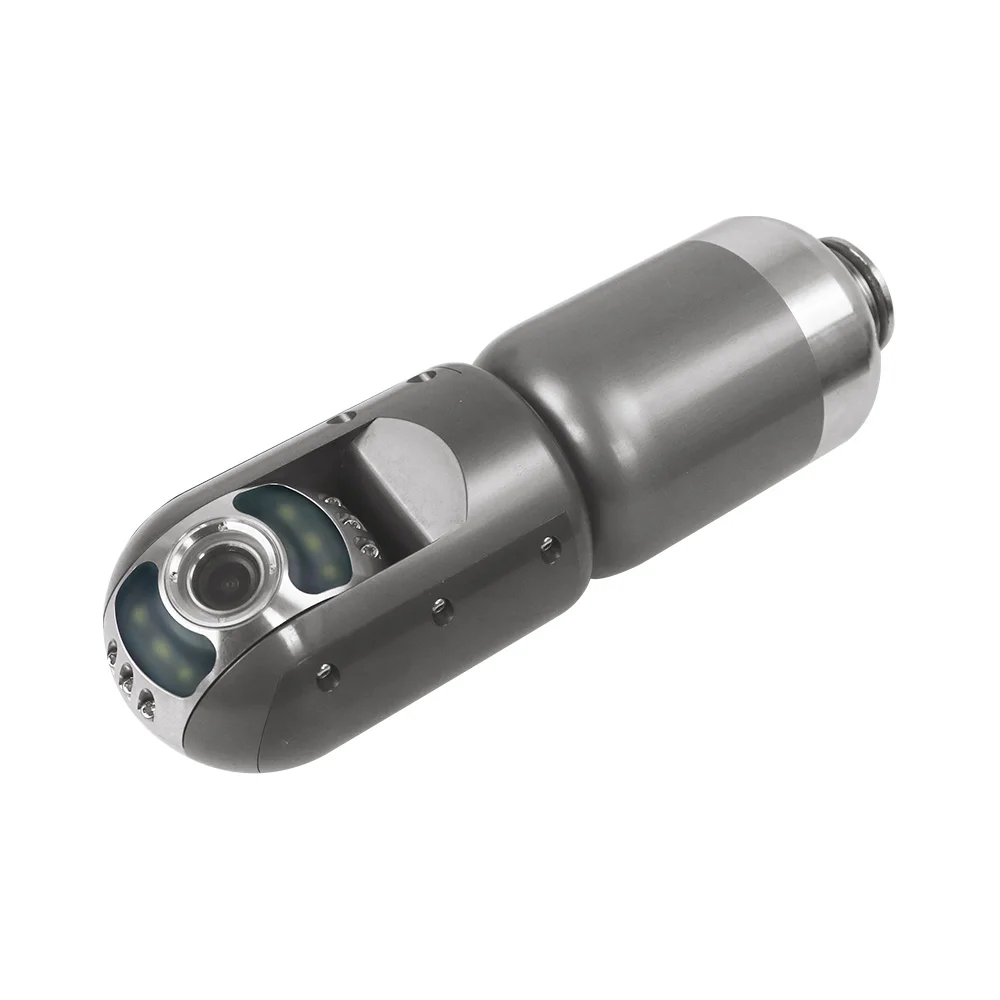 PipeCam 50MM Probe Pan 360 Tilt 180 Camera Head 30M 60M  8' Screen CCTV Sewer Pipe Camera Used For Drain Pipeline Inspection