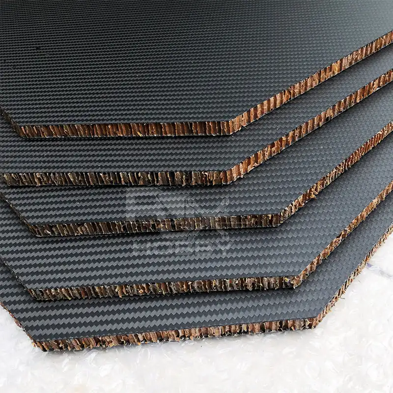 RJX Manufacturing carbon fiber sandwich panels boards with Aluminum Nomex honeycomb PMI foam core