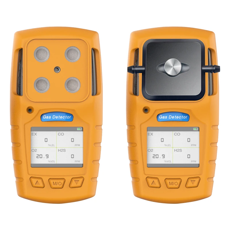 Factory direct supply with best price Electrochemical portable 4 in 1 industrial use gas detector with CE FCC certification
