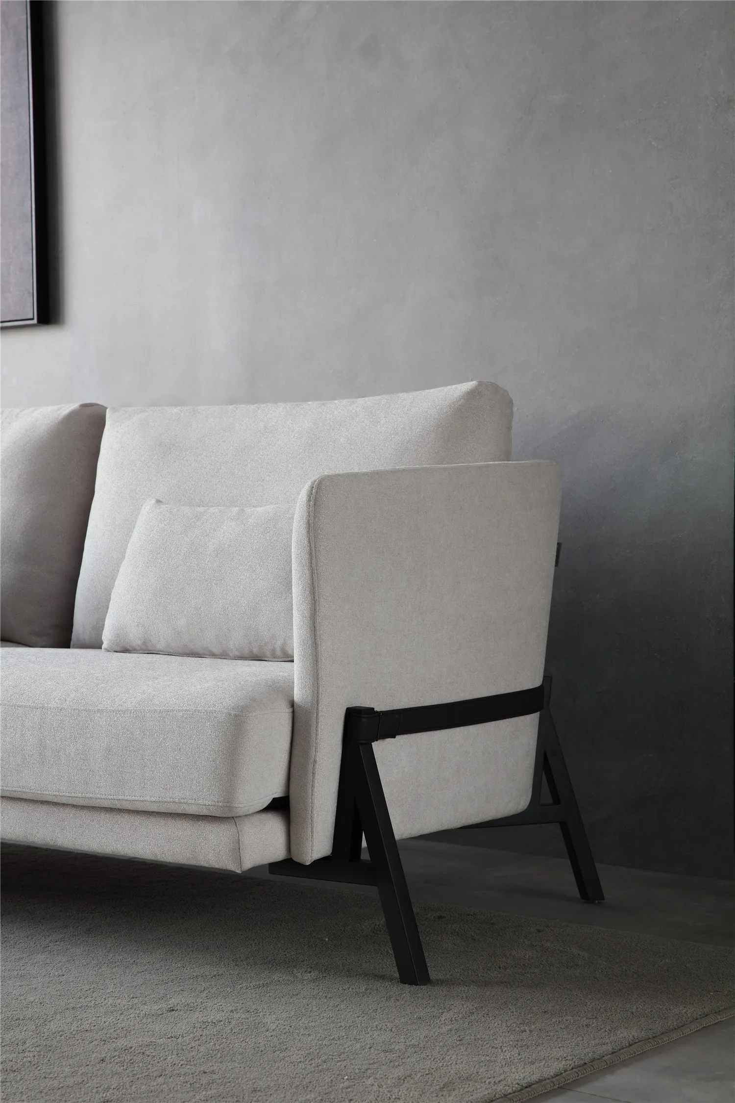 Hot selling wholesale luxury modern classic living room furniture light luxury fabric sofa