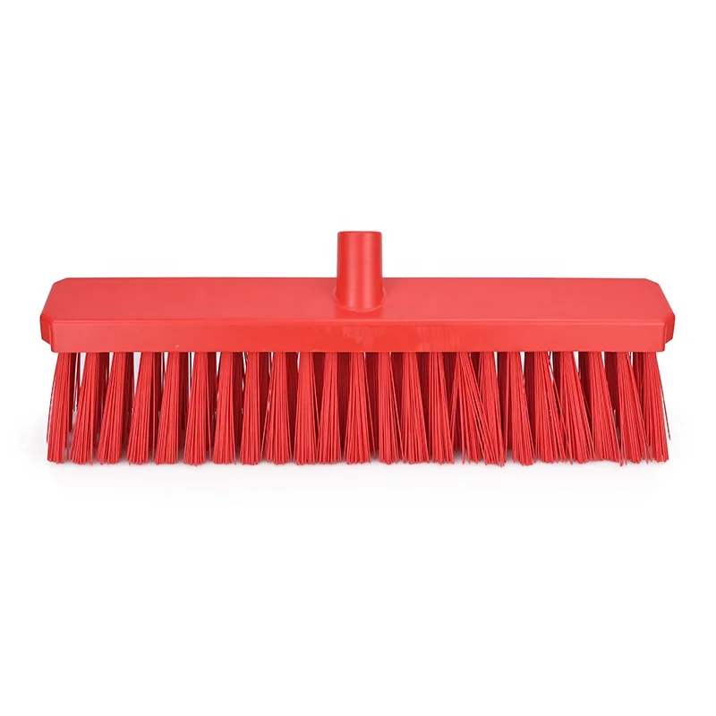 Shianku Food Grade Heavy Duty Brush Indoor Outdoor Floor Cleaning Sweeping Broom Industrial Plastic Road Sweep Brush