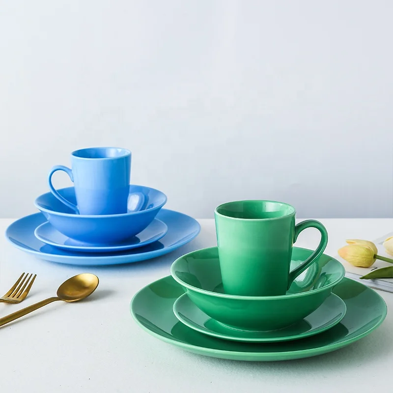 Opal glassware manufacturer price custom classic dinner set handmade dinnerware