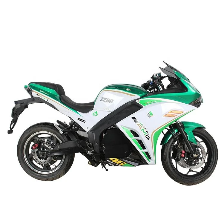 High Speed 72 volt Automatic Racing Electric Motorcycle 2000W