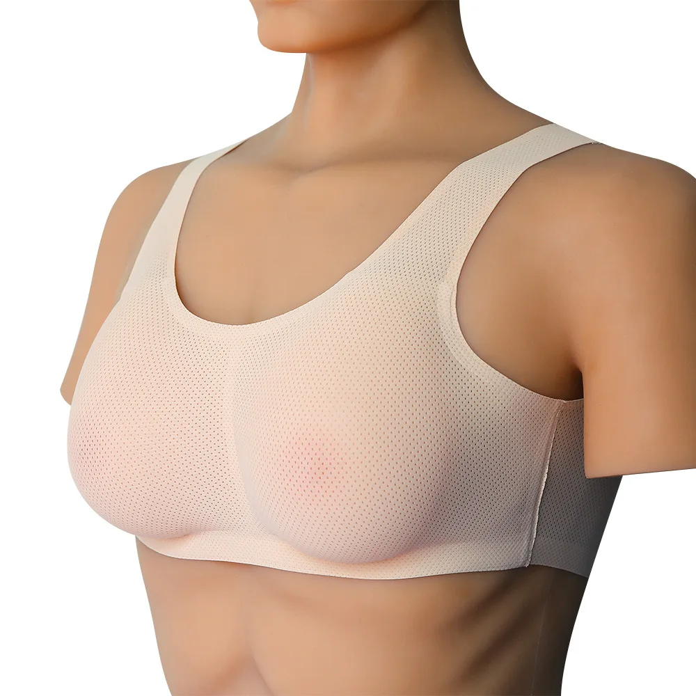 Women cosplay  bra  Cancer form  fake breast bra  silicone fake bra