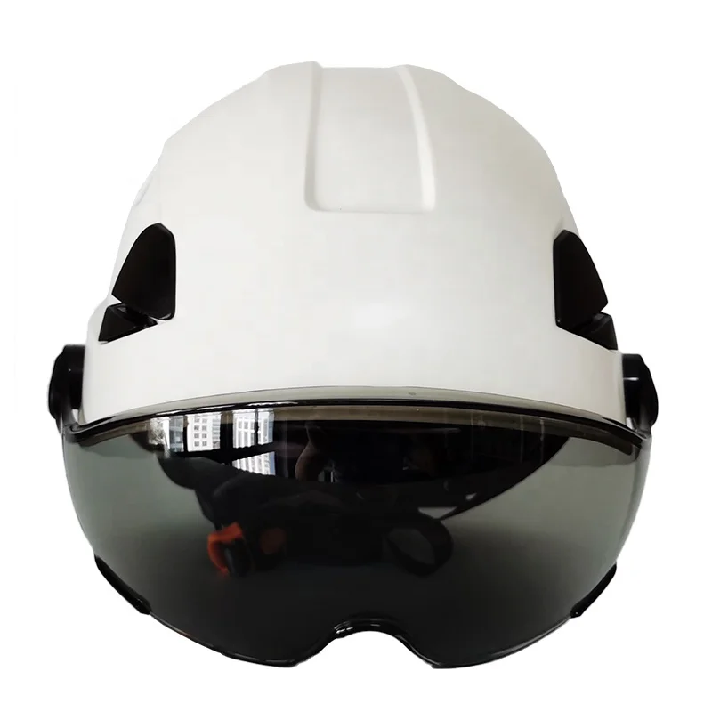 Darlingwell Ansi rescue safety helmet Climbing and skating light weight safety Helmet with visor
