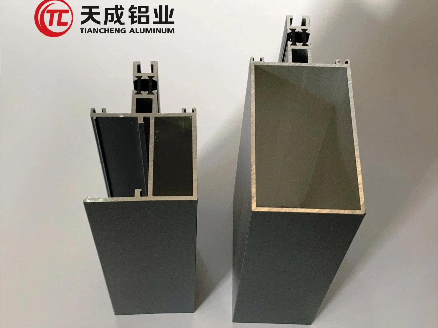 Alloy Curtain Wall Building Material Profile Extrusion Aluminum