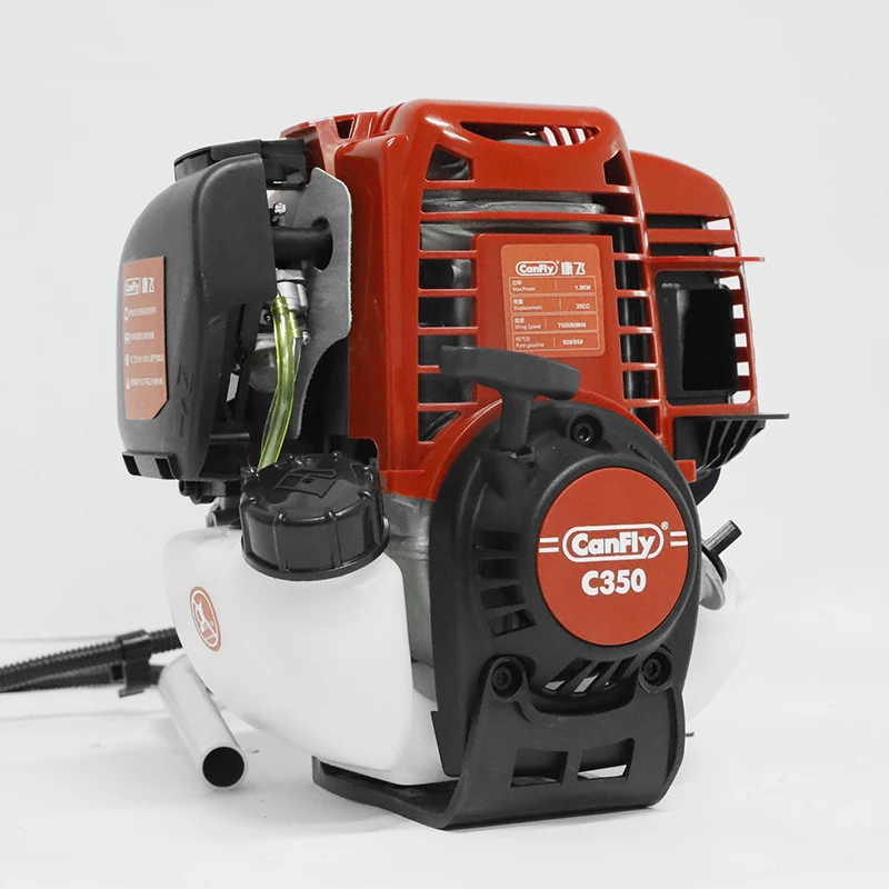 Chinese Canfly  Side Hanging type Petrol Four stroke 350 GX35  Gasoline Brush Cutter