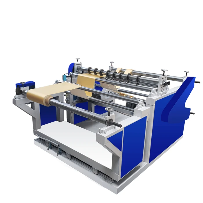 Meltblown cloth slitting and rewinding machine/rewinder machine paper roll
