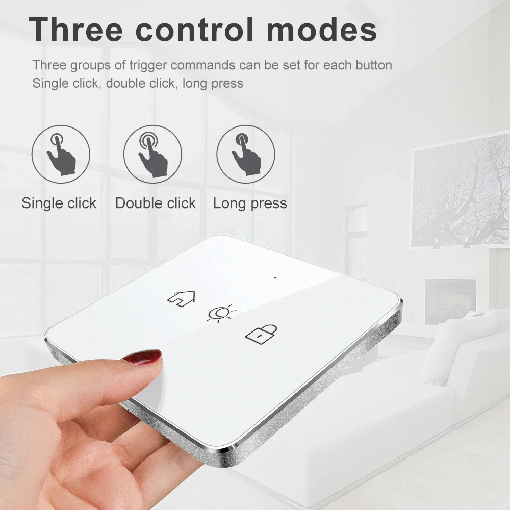 Электродвигатель Lifelibero Tuya беспроводной смарт-аккумулятор Zigbee 3 переключателя один ключ управления шторы для умного дома