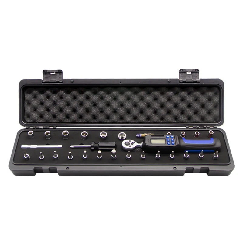 Digital Torque Wrench 1/4 Drive 0.3-6N.m ±2% High Accuracy With Buzzer And LED Flash Notification Four Measure Units Two Modes