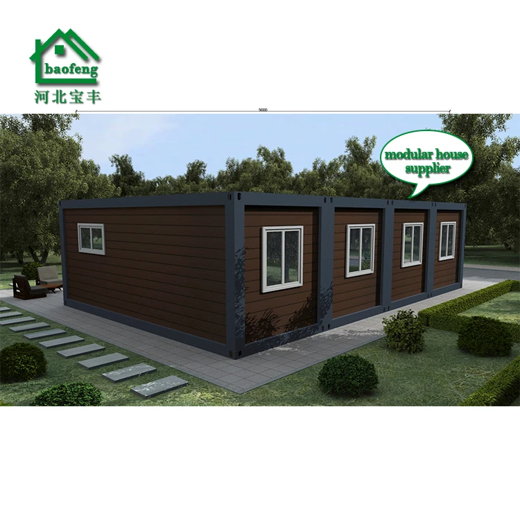 ISO9001 certification flat pack collapsible 20ft container houses to Myanmar 2 Bedroom Home Container