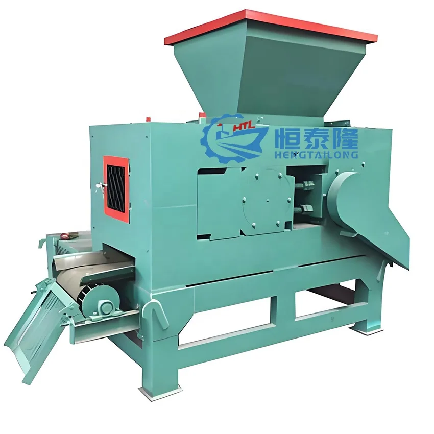 factory customized bentonite coal sludge clay charcoal briquette making machine with CE certification