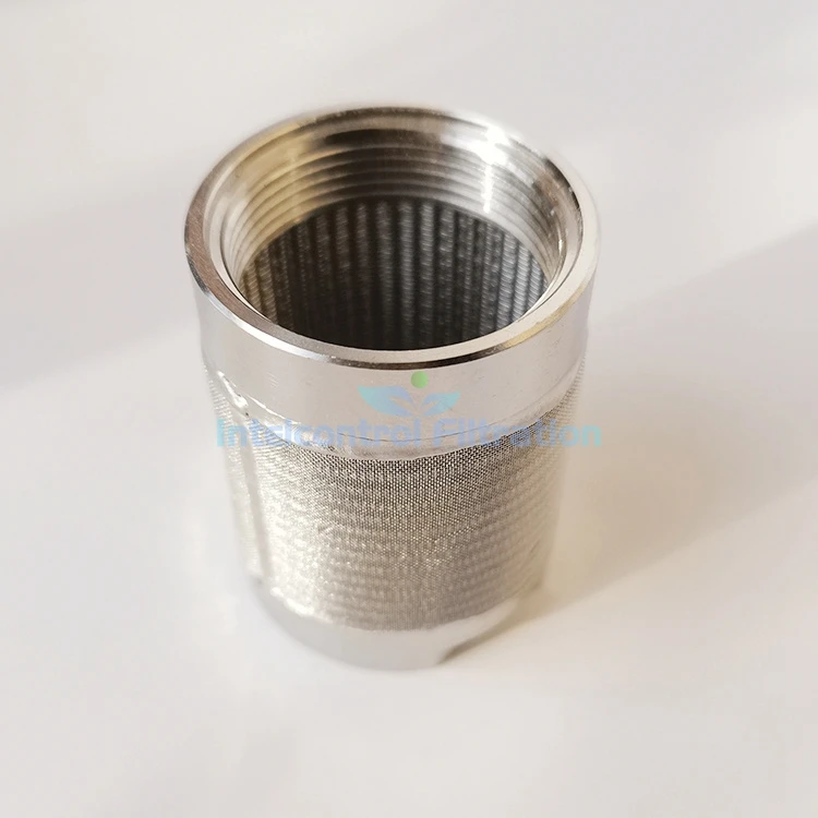 Замена Pall PSC1210SDOE 316l металлическая проволочная сетка Спеченный фильтр из нержавеющей стали трубчатый элемент картриджа для фильтрации жидкостей