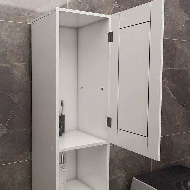  Meuble Salle De Bain узкий угол готовые белая кухонная мебель современная полка для хранения вещей