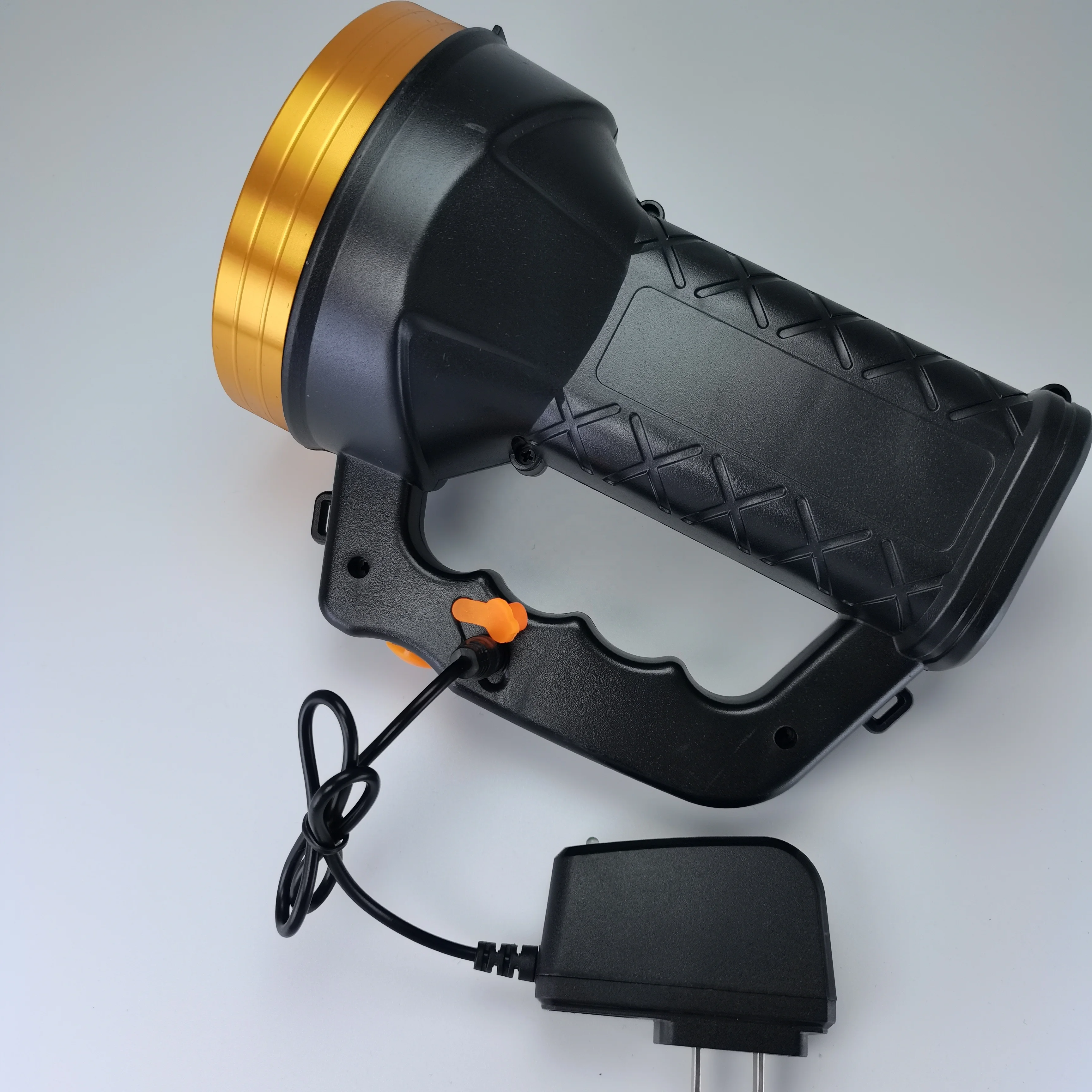 
LED Search Lamp Super Bright High Powered Searchlight Long Lasting Rechargeable Handheld LED Spotlight Portable Flashlight 