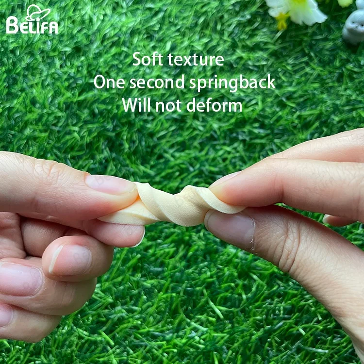 Customized eyelash extension accessories supplies white pink lash training sponges for beginner practice sponges course