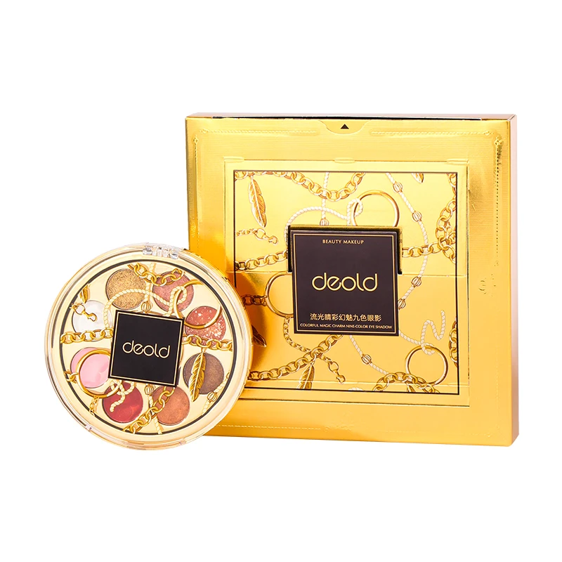 Deold Star Moon Shadow Make Up Eyeshadow Cosmetics Custom Colorful Magic Charm Nine-Color Eye Shadow
