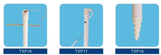 Hand-cranked beach umbrella High-strength bones Windproof and waterproof garden umbrella