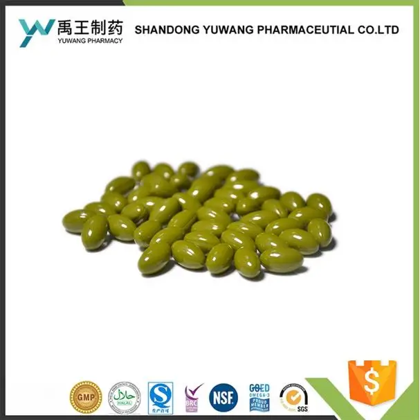 GMP contract manufacturer Citrus Flavour Omega 3 Fish Oil Capsules 1000mg