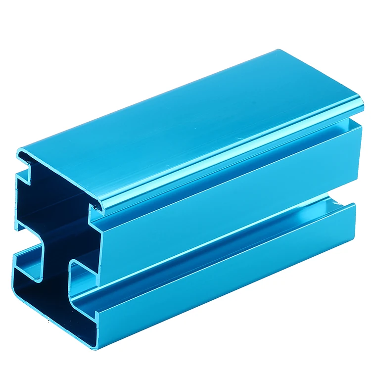 Anodized custom types of extruded odm&oem aluminum profile China famous manufacture