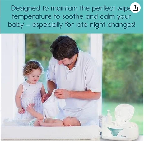 Baby Wipes Warmer for Babies Diaper Wipe Warmer with Changing Light wet wipe baby