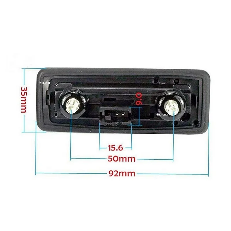 OEM Special Reverse Rear View Car Cameras For Audi A1 8X Skoda Fabia Superb Yeti Roomster