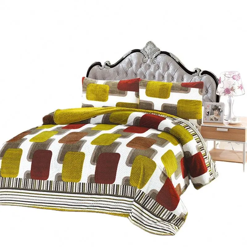 winter bed quilt cover set queen double bed size blankets 4 piece bed cover jacquard bedding sets quilts  comforter sets