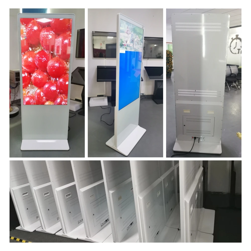 New Model Indoor 55 Inch Ir Interactive Touch Screen Self Service Terminal Totem