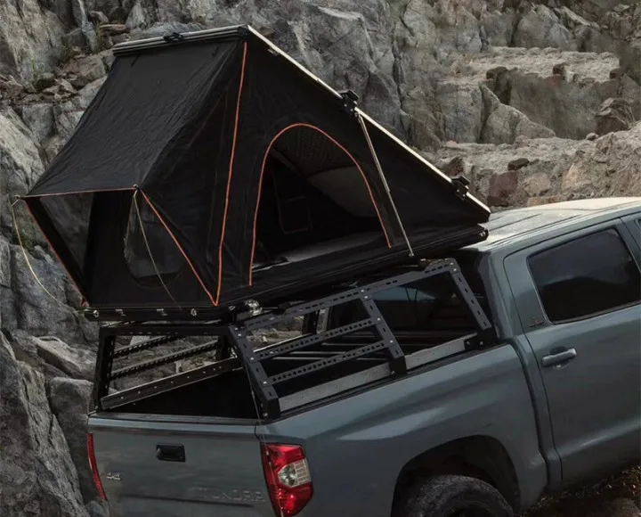 Vivanstar OT1601 Travelling Arb Camping Fishing Soft Car Roof Tent Hardshell Aluminium Triangle Roof Top Tent