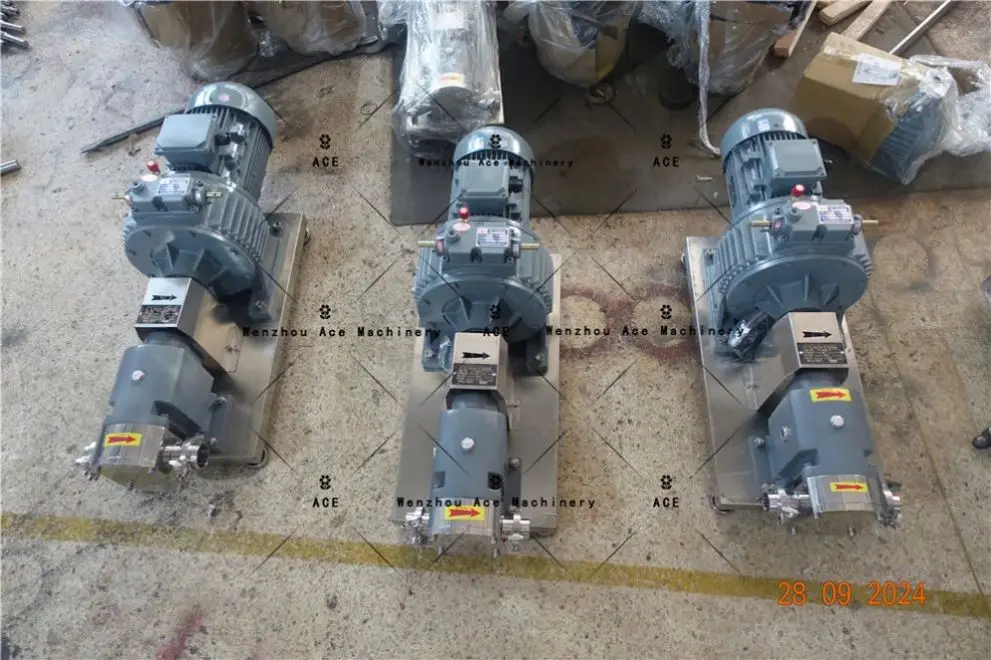 Sanitary Inline Emulsify Mixer Pump High Shear Homogenizer Pump