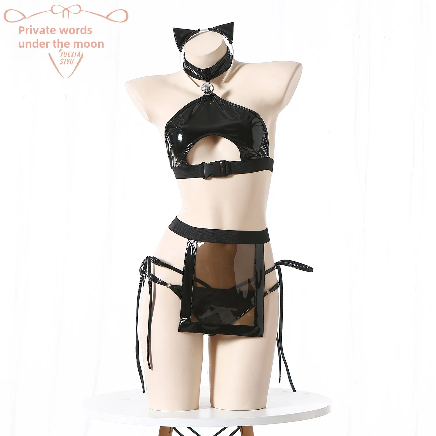 #198 Бестселлер SexyCosplay кошка девочка кожаная куртка Новое поступление страстный дразнящий двухмерный интимный костюм