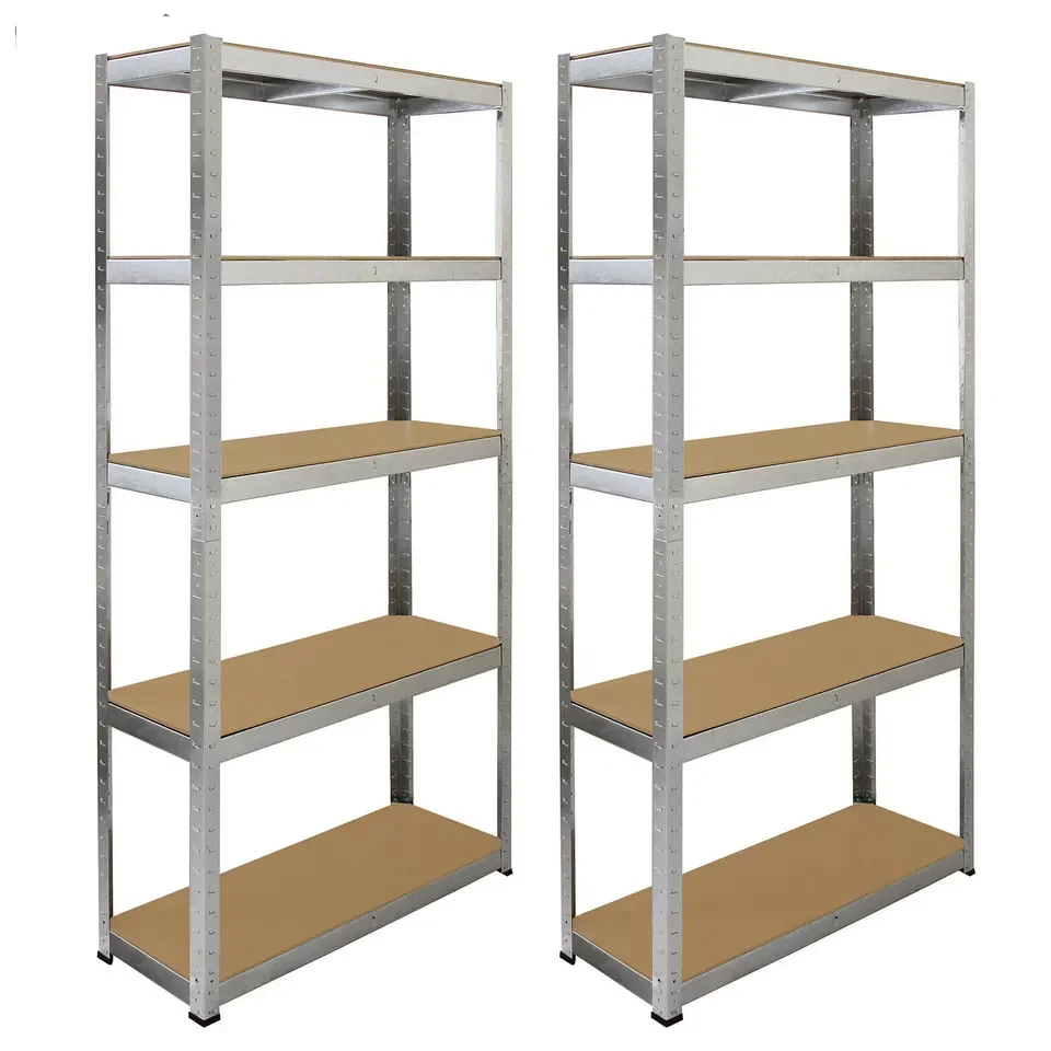 5 Tier Heavy Duty Shelving Unit Greenhouse Garage Utility Home Storage Boltless Rack
