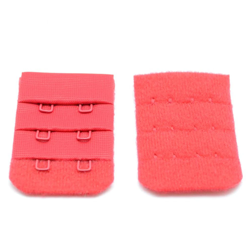 Mingshang Factory Supply High Quality Bra Accessory Hook And Eye Tape 3 Rows And 2 Hooks 3x2 bra hook
