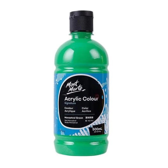 Professional 48 Colors Acrylic Paint Set 500ml Acrylic Art Paints Acrylic Color Paint for Kids