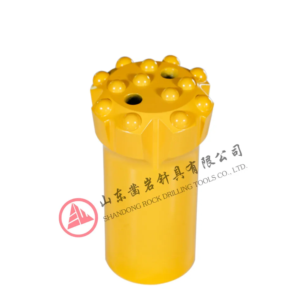 T38-76mm Thread Button Bit For Tunneling