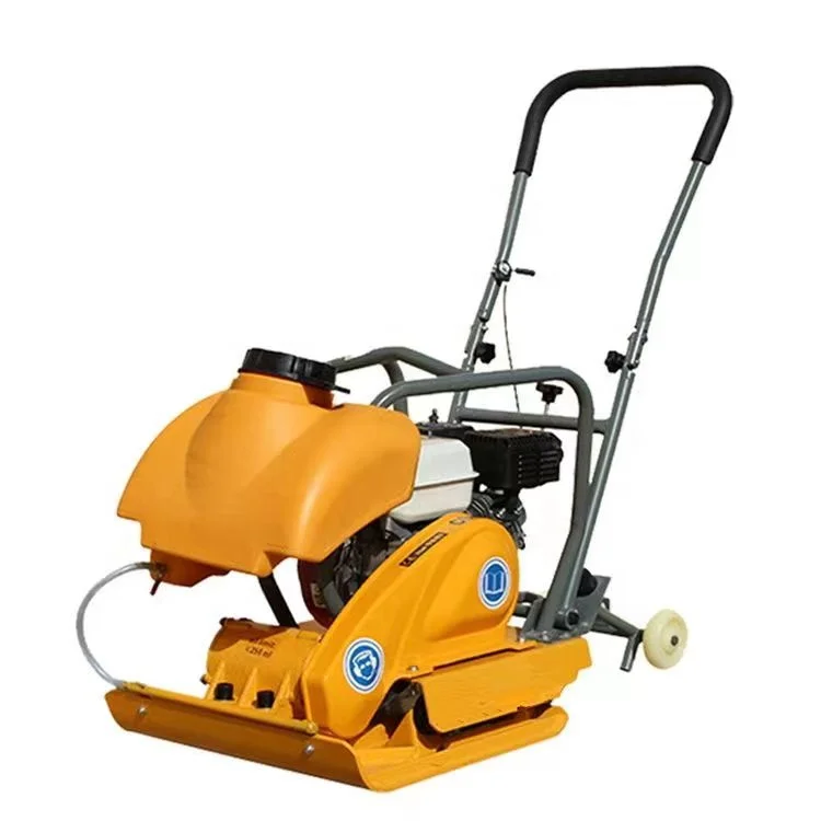 Electric gasoline diesel power vibratory plate compactor c90 machine for sale