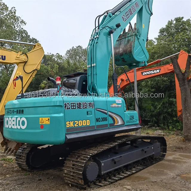 Low price Kobelco Excavator for sale Used Kobelco SK200-8 crawler excavator
