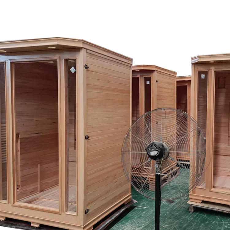 Custom-made Wholesale Indoor Far Infrared Tourmaline Home Sauna Steam Room