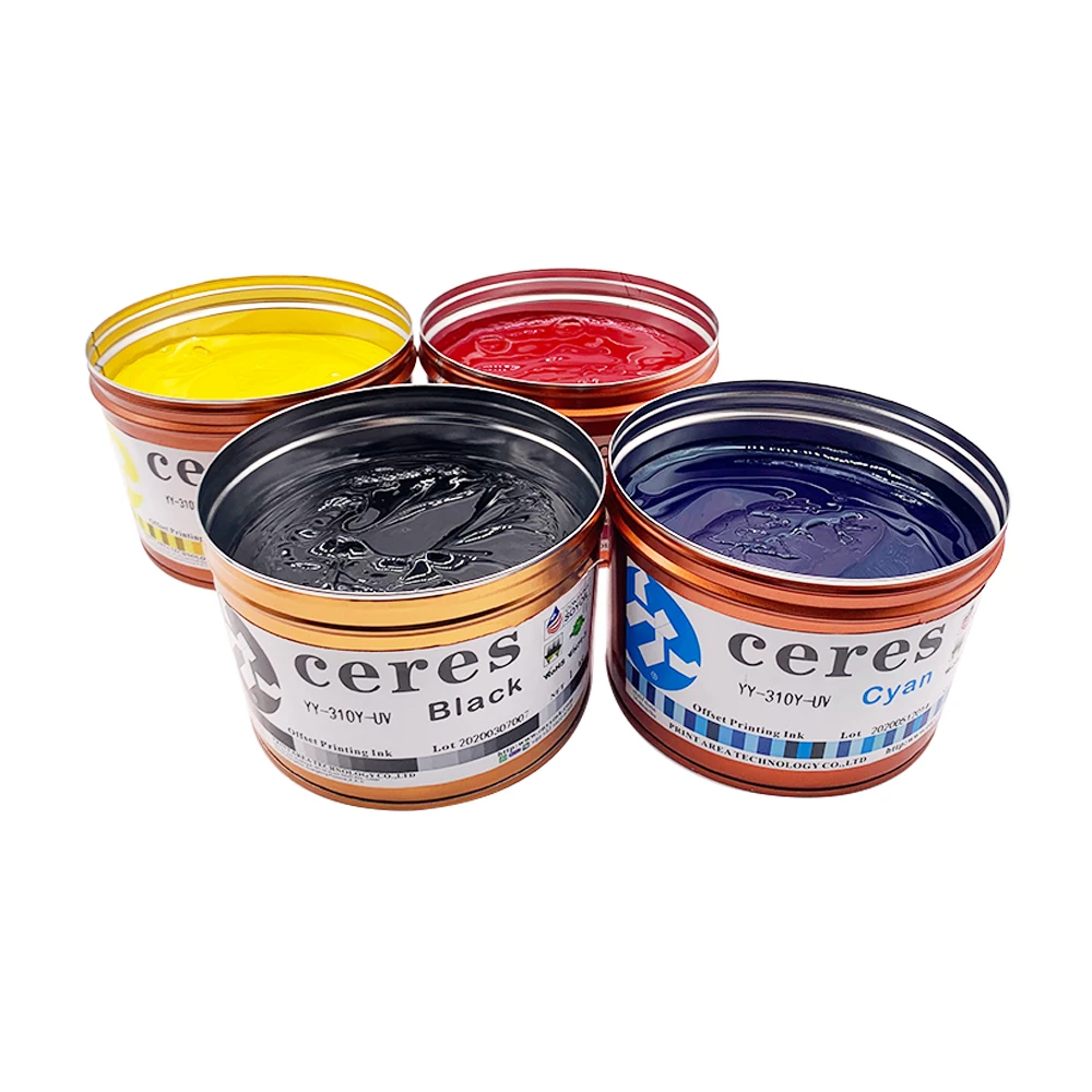 Ceres UV LED  offset ink for Sheet-fed printing