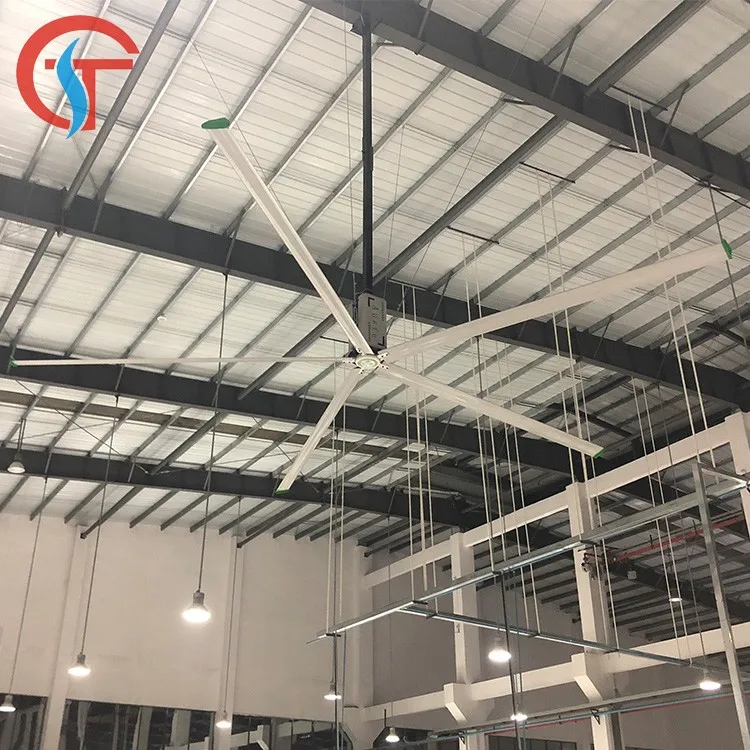 Энергоэффективный Большой Ветровой гигант HVLS, большой вентилятор 10 футов