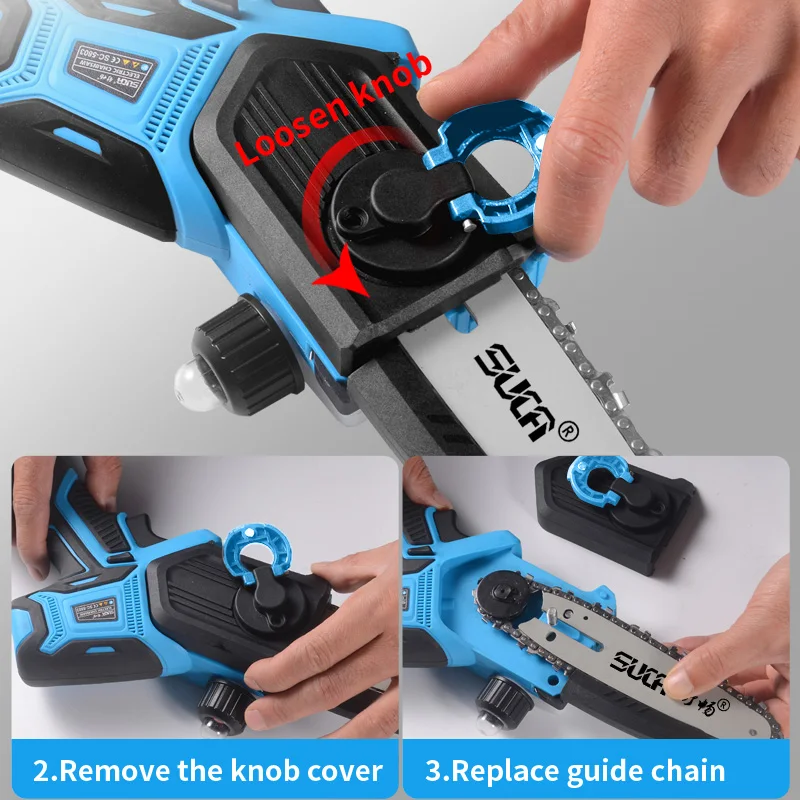 Electric Pole Saw Chainsaw Electric Chain Saw Chain Saw with Battery