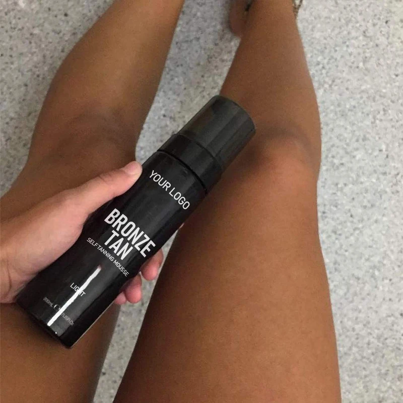 OEM/ODM Private Label Dark Self Tanning Mousse Sun Tan Products High Quality Manufacturer In China