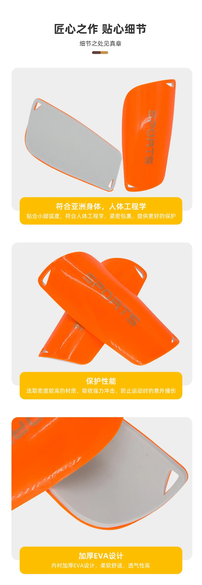 Espinillera S M L football shin guards for soccer girls boys child calf protective gear shin pad